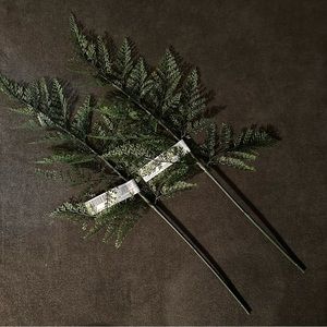 2 greenery stems 21” long